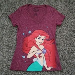 Disney little mermaid short sleeve top Large